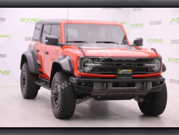 Ford  Bronco  Raptor  2023  Automatic  16,000 Km  6 Cylinder  Four Wheel Drive (4WD)  SUV  Orange  With Warranty