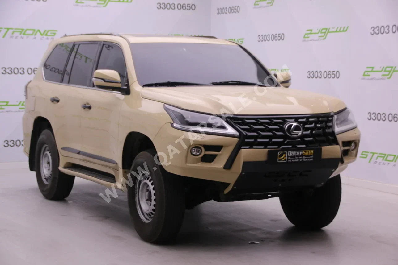 لكزس  ال اكس  570  2016  اوتوماتيك  270,000 كم  8 سلندر  دفع رباعي  اس يو في  بيج