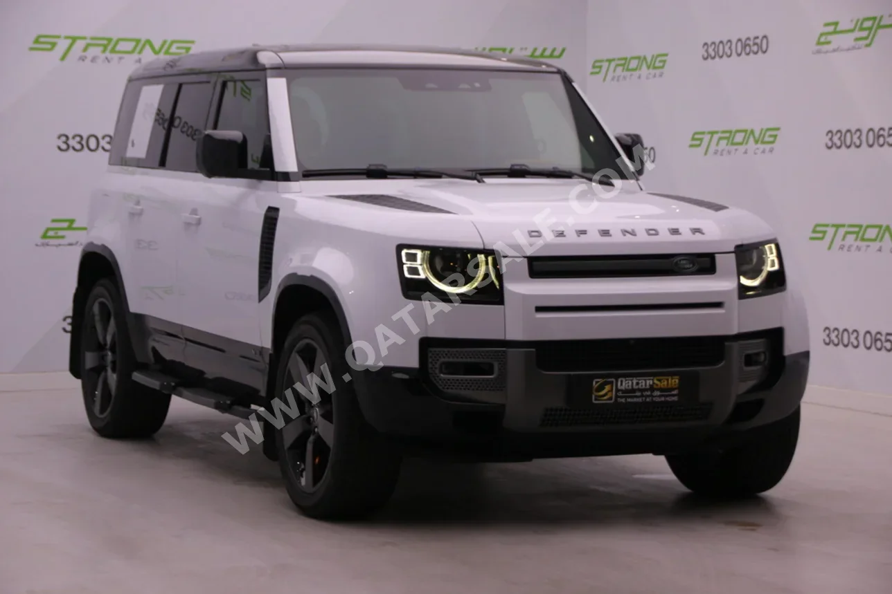 Land Rover  Defender  110  2024  Automatic  45,000 Km  8 Cylinder  Four Wheel Drive (4WD)  SUV  White  With Warranty
