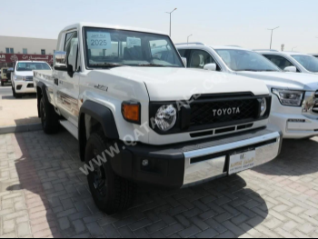 Toyota  Land Cruiser  LX  2025  Manual  0 Km  6 Cylinder  Four Wheel Drive (4WD)  Pick Up  White  With Warranty