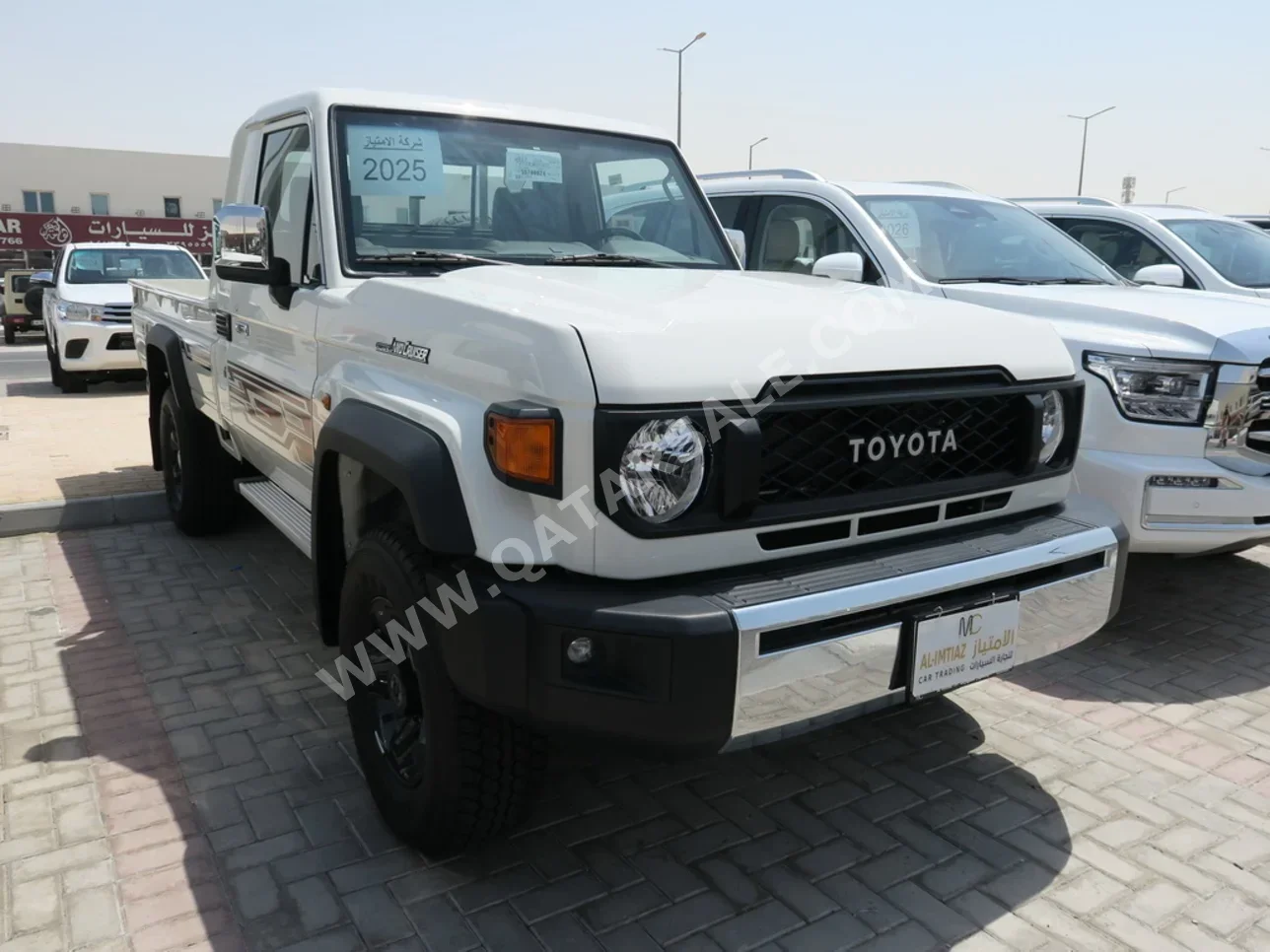 Toyota  Land Cruiser  LX  2025  Manual  0 Km  6 Cylinder  Four Wheel Drive (4WD)  Pick Up  White  With Warranty