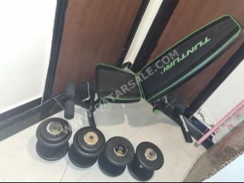 Weights - Fixed  Dumbbells  - Round  - Black