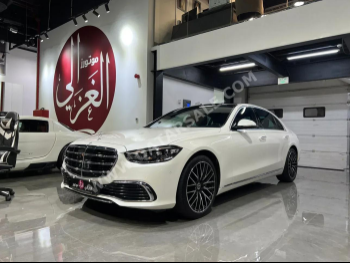 Mercedes-Benz  S-Class  450  2022  Automatic  25,000 Km  6 Cylinder  Rear Wheel Drive (RWD)  Sedan  White  With Warranty
