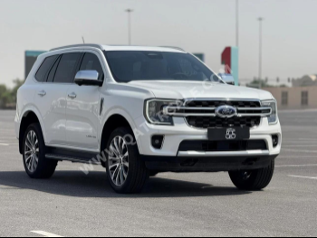 Ford  Everest  Sport  2024  Automatic  6,000 Km  4 Cylinder  Four Wheel Drive (4WD)  SUV  White  With Warranty