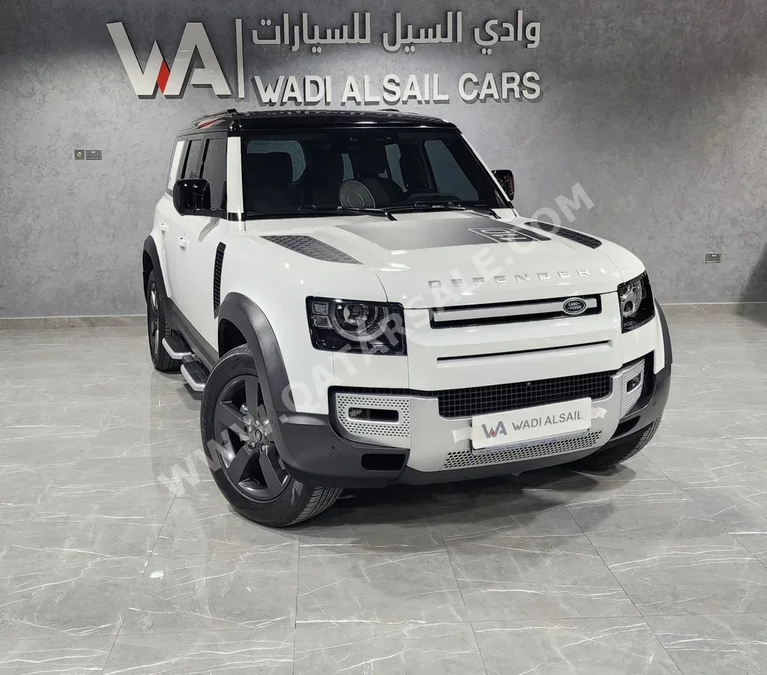 Land Rover  Defender  110  2023  Automatic  32,000 Km  4 Cylinder  Four Wheel Drive (4WD)  SUV  White  With Warranty
