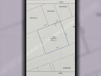 Lands For Sale in Al Rayyan  - Al Aziziyah  -Area Size 940 Square Meter