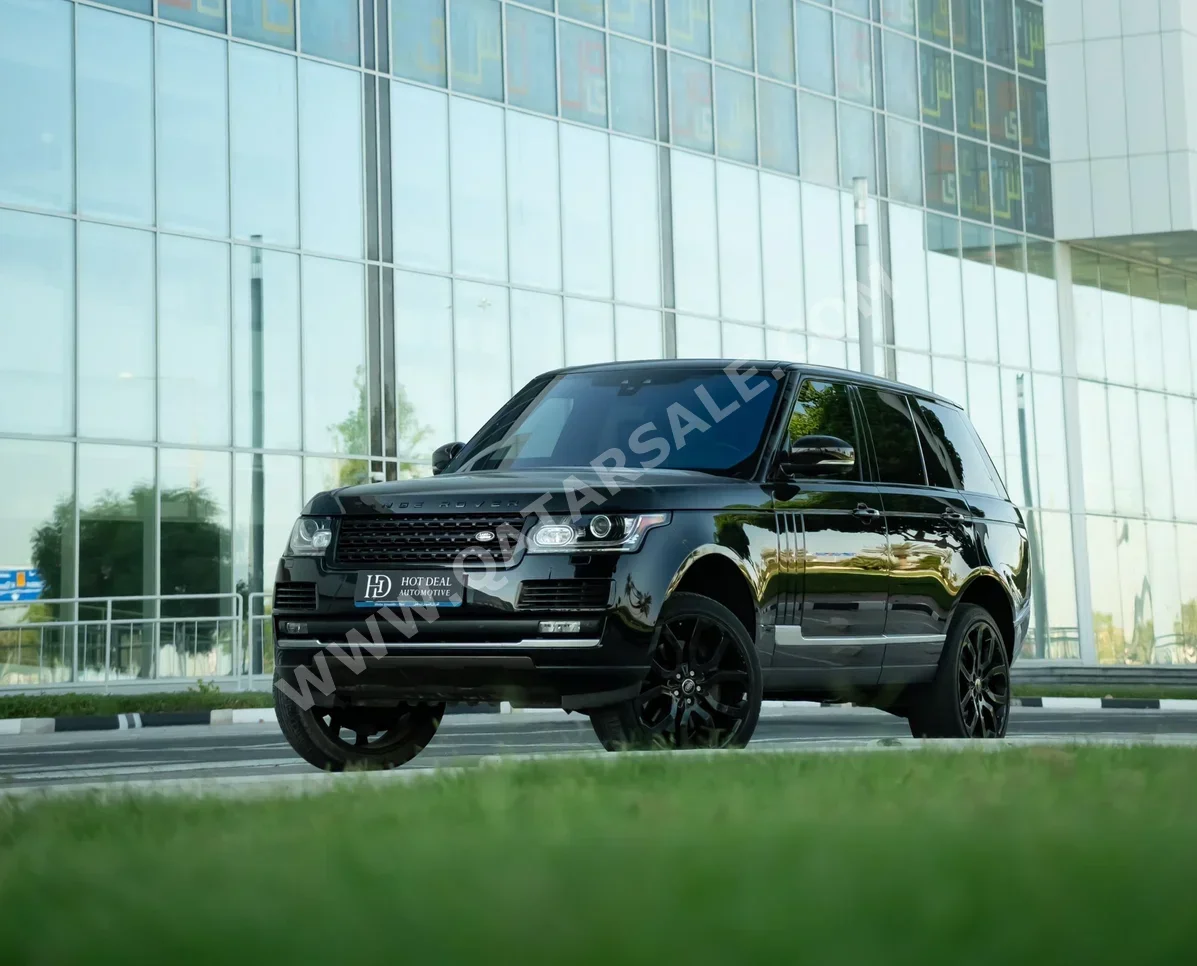 Land Rover  Range Rover  Vogue HSE  2017  Automatic  92,000 Km  8 Cylinder  Four Wheel Drive (4WD)  SUV  Black