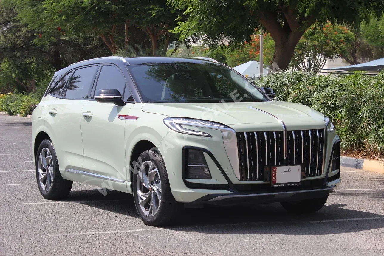 Hongqi  HS3  45 TD  2024  Automatic  5,000 Km  4 Cylinder  Front Wheel Drive (FWD)  SUV  Light Green  With Warranty