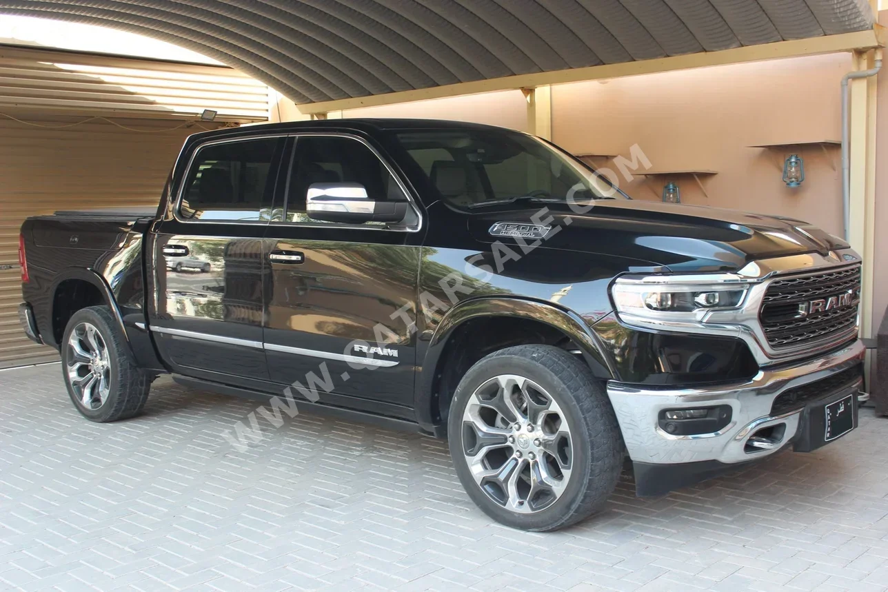 Dodge  Ram  Limited  2020  Automatic  82,000 Km  8 Cylinder  Four Wheel Drive (4WD)  Pick Up  Black  With Warranty