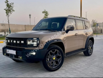Jetour  T2  2025  Automatic  16,000 Km  4 Cylinder  Four Wheel Drive (4WD)  SUV  Beige  With Warranty