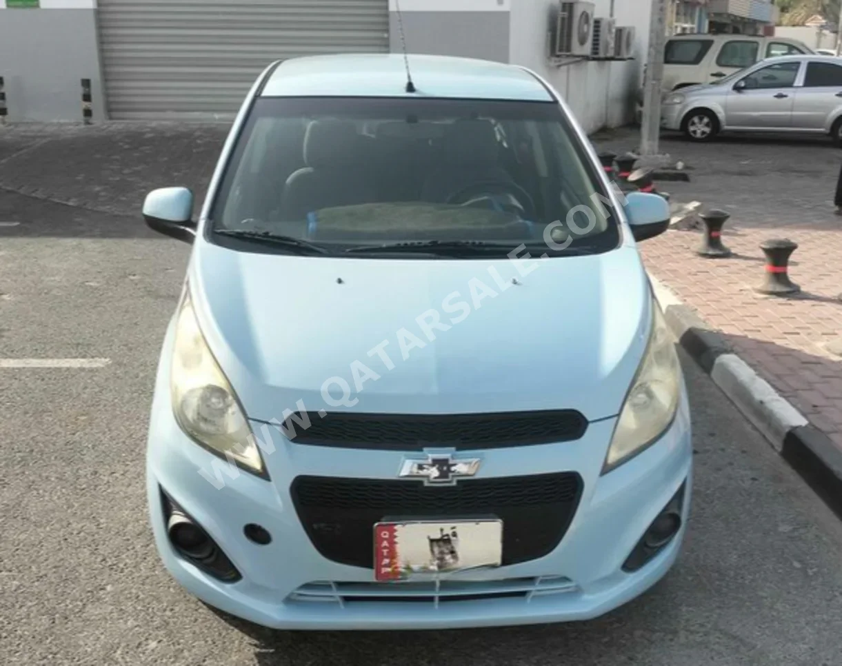Chevrolet  Spark  2014  Automatic  119,000 Km  4 Cylinder  Hatchback  Sky Blue