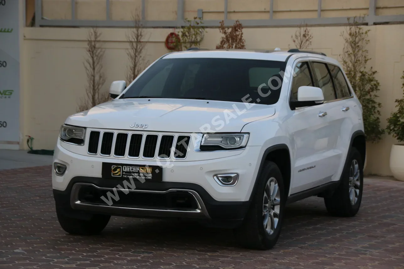 Jeep  Cherokee  Limited  2015  Automatic  141,000 Km  6 Cylinder  Four Wheel Drive (4WD)  SUV  White