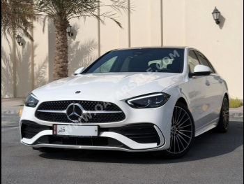 Mercedes-Benz  C-Class  200 AMG  2024  Automatic  6,900 Km  4 Cylinder  Rear Wheel Drive (RWD)  Sedan  White  With Warranty