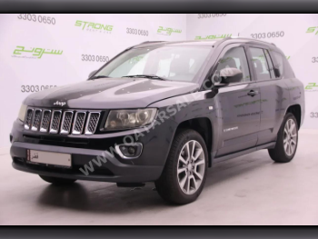 Jeep  Compass  Limited  2016  Automatic  96,000 Km  4 Cylinder  Four Wheel Drive (4WD)  SUV  Black