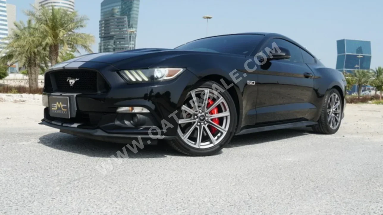 Ford  Mustang  GT  2016  Automatic  115,000 Km  8 Cylinder  Rear Wheel Drive (RWD)  Coupe / Sport  Black