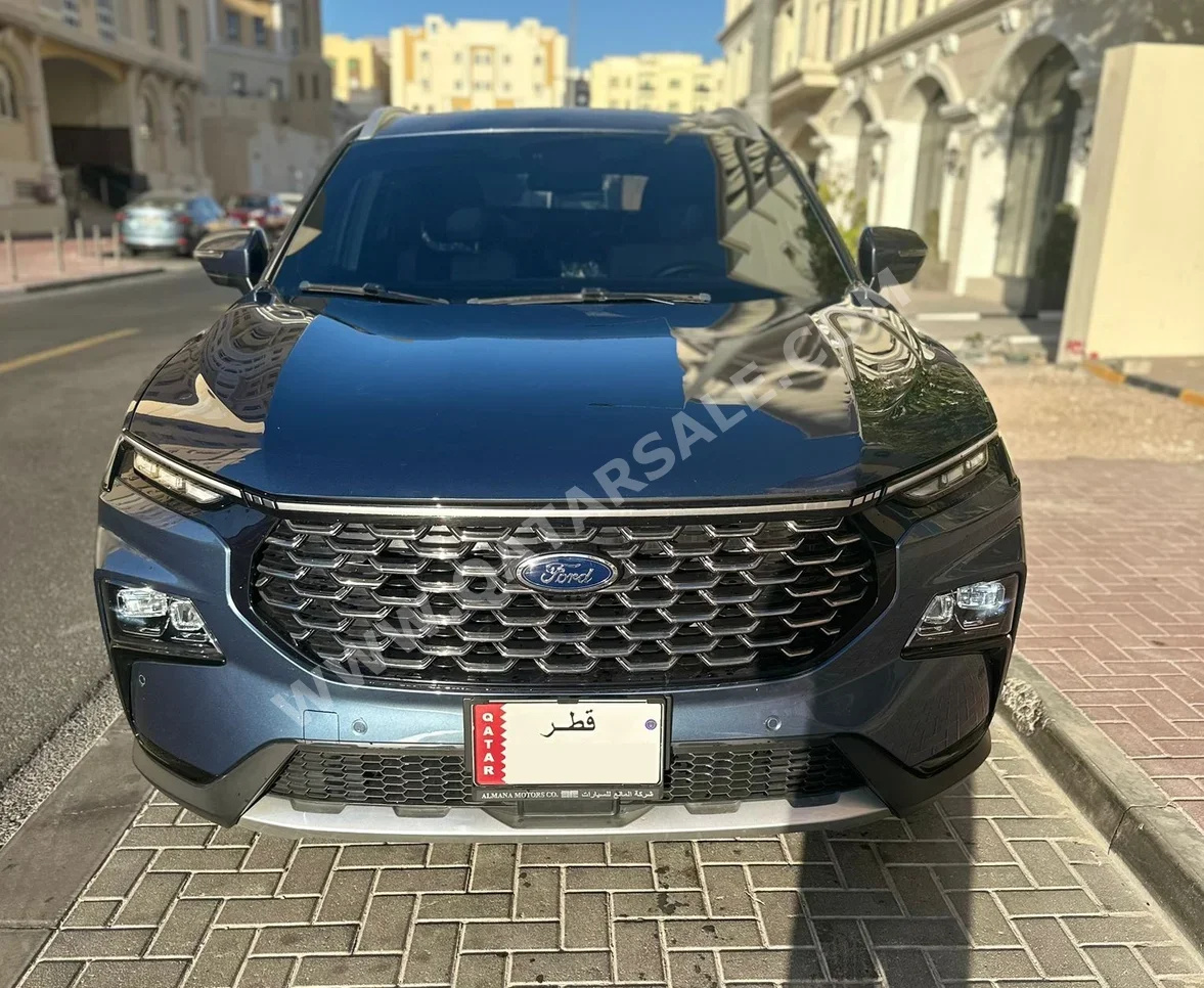 Ford  Territory  Titanium  2023  Automatic  23,000 Km  4 Cylinder  Front Wheel Drive (FWD)  SUV  Blue  With Warranty