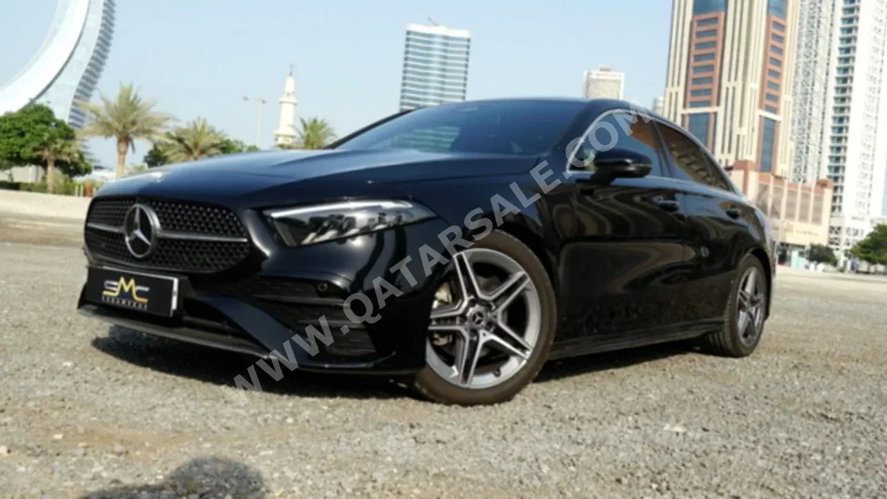 Mercedes-Benz  A-Class  200  2024  Automatic  4,000 Km  4 Cylinder  Rear Wheel Drive (RWD)  Sedan  Black  With Warranty