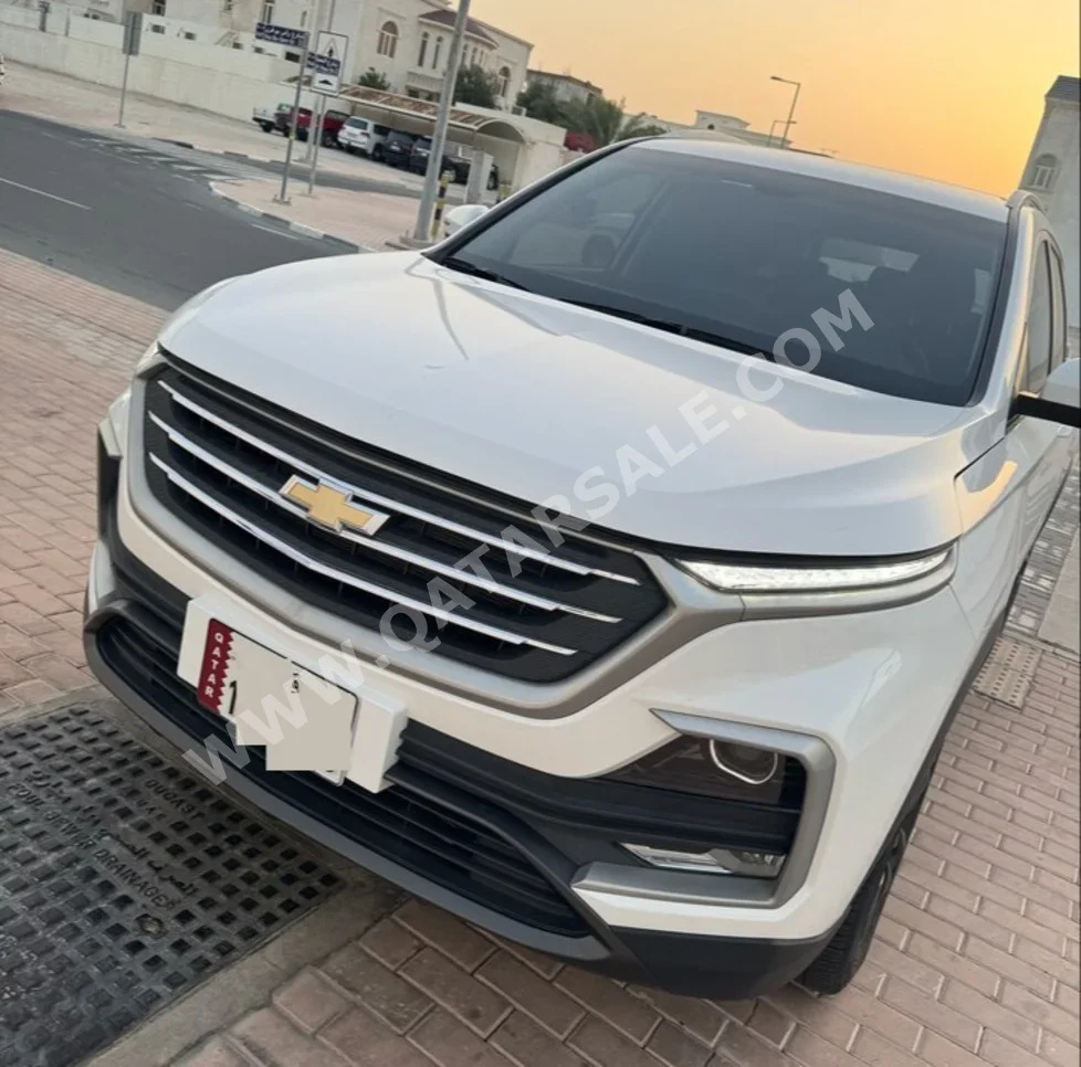 شفروليه  كابتيفا  ال اس  2023  اوتوماتيك  17,000 كم  4 سلندر  سحب امامي  اس يو في  ابيض و رمادي  تحت الضمان