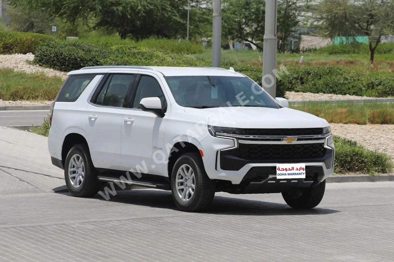 Chevrolet  Tahoe  LS  2024  Automatic  0 Km  8 Cylinder  Rear Wheel Drive (RWD)  SUV  White  With Warranty