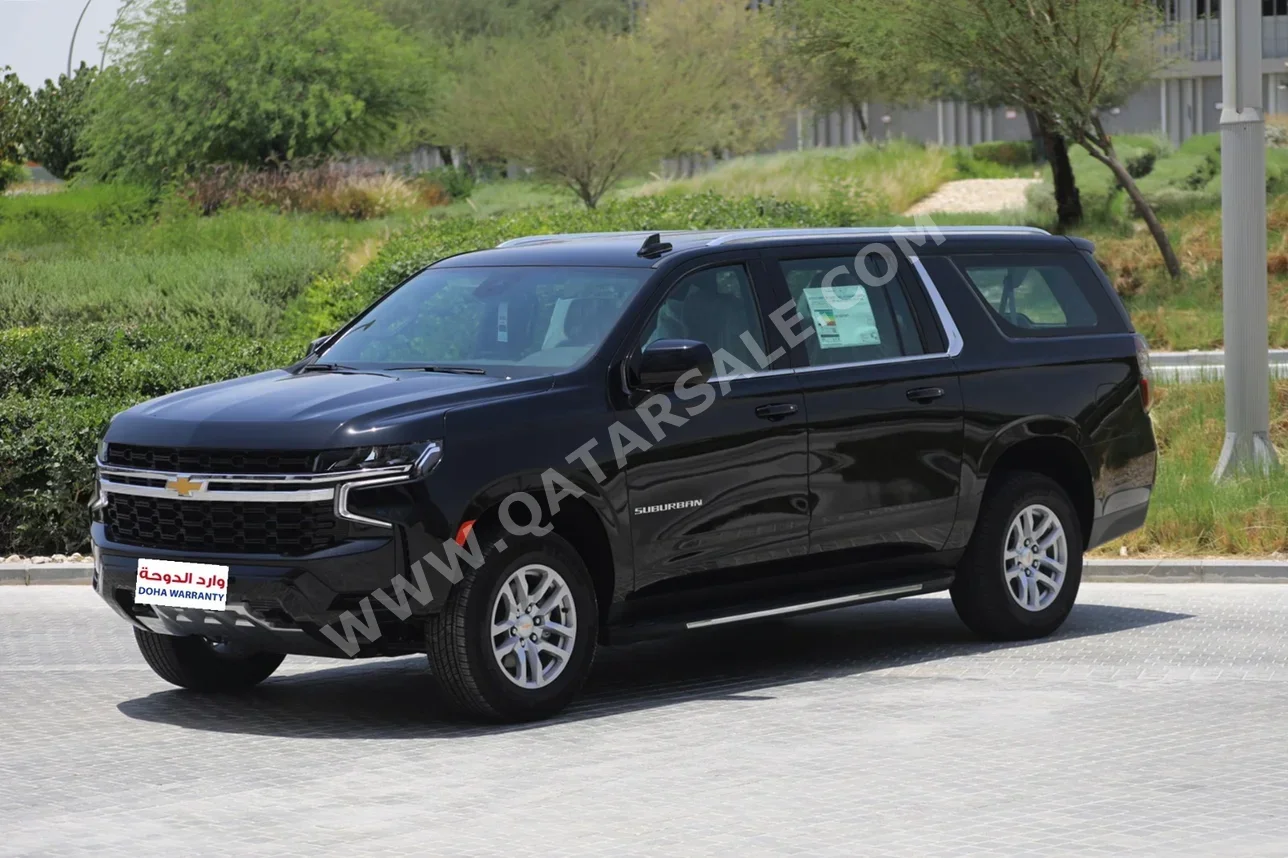 Chevrolet  Suburban  LS  2024  Automatic  0 Km  8 Cylinder  Four Wheel Drive (4WD)  SUV  Black  With Warranty