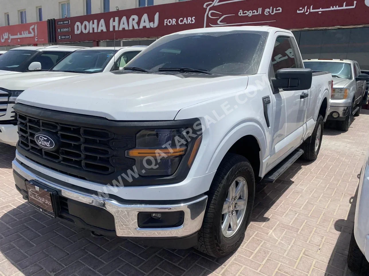 Ford  F  150  2024  Automatic  14,000 Km  8 Cylinder  Four Wheel Drive (4WD)  Pick Up  White  With Warranty