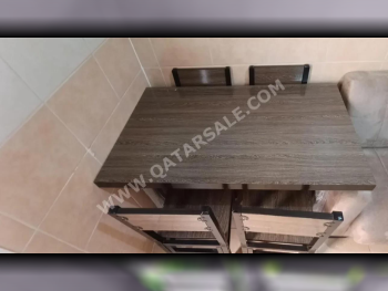 Tables & Sideboards Table & Chairs  - Brown