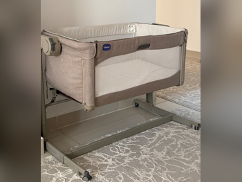 Kids Beds - Baby Crib  - Gray