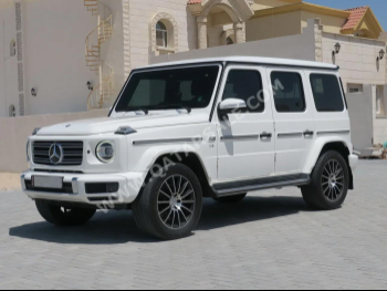 Mercedes-Benz  G-Class  500  2021  Automatic  131,000 Km  8 Cylinder  Four Wheel Drive (4WD)  SUV  White