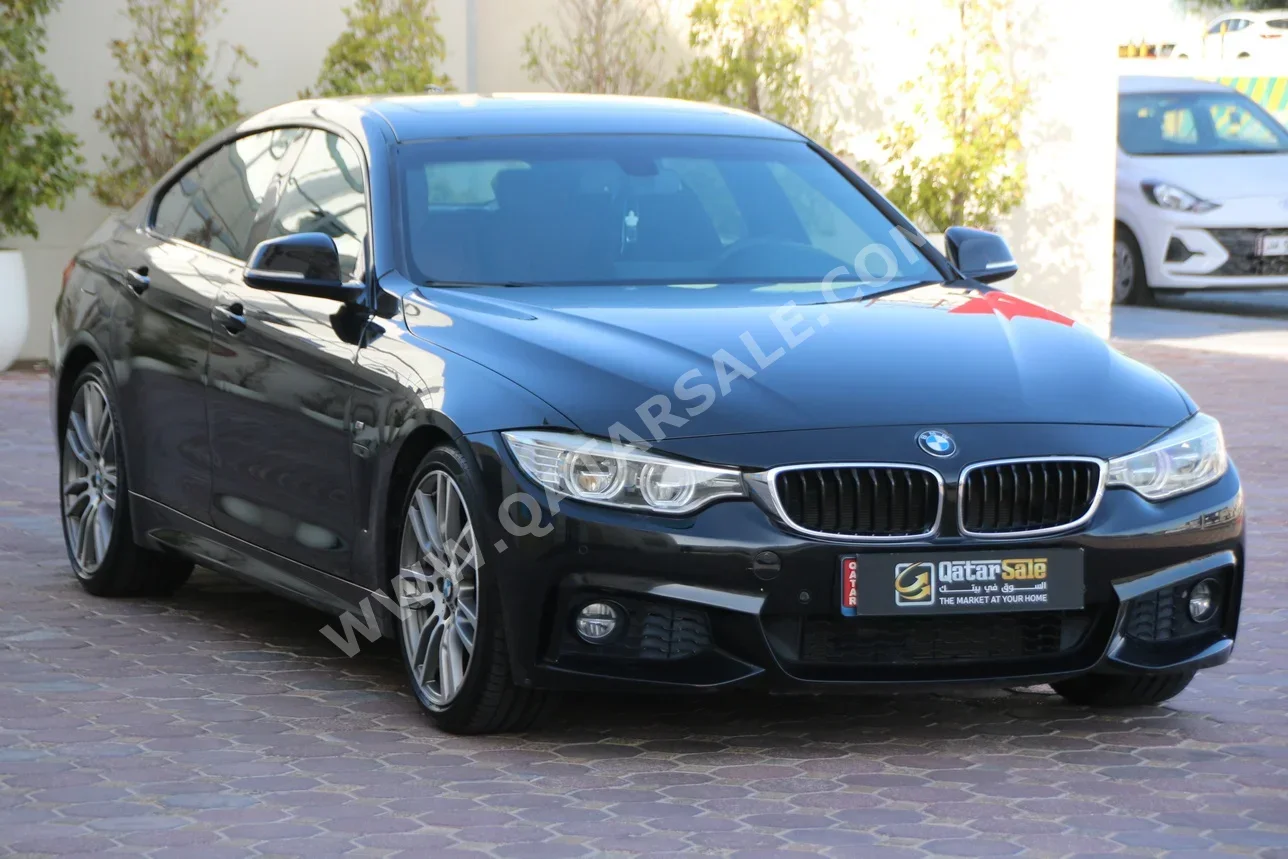 BMW  4-Series  420 I  2016  Automatic  86,500 Km  4 Cylinder  Rear Wheel Drive (RWD)  Sedan  Black