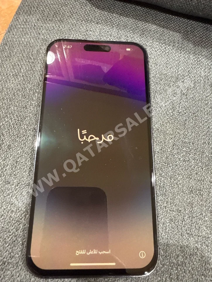 ابل  - ايفون 14  - برو ماكس  - أرجواني  - 256 جيجابايت