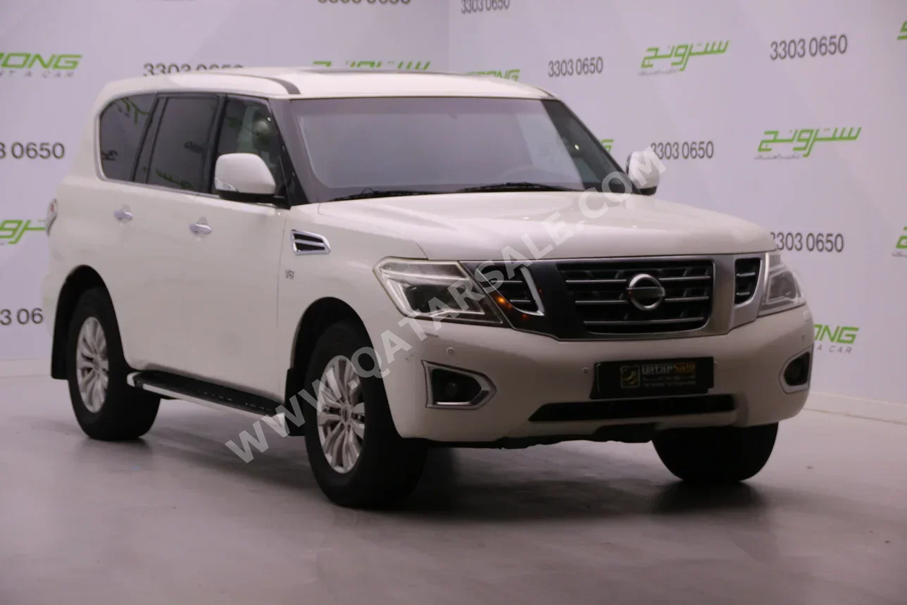 Nissan  Patrol  SE  2014  Automatic  270,000 Km  8 Cylinder  Four Wheel Drive (4WD)  SUV  White