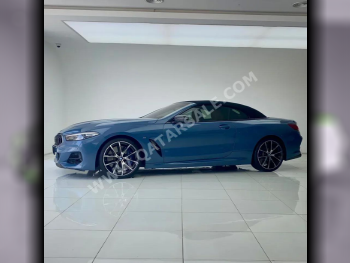 BMW  8-Series  850i  2019  Tiptronic  51,000 Km  8 Cylinder  All Wheel Drive (AWD)  Convertible  Blue  With Warranty