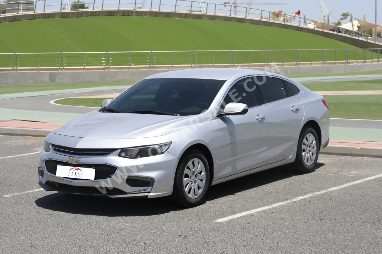 Chevrolet  Malibu  LS  2018  Automatic  60,000 Km  4 Cylinder  Front Wheel Drive (FWD)  Sedan  Silver