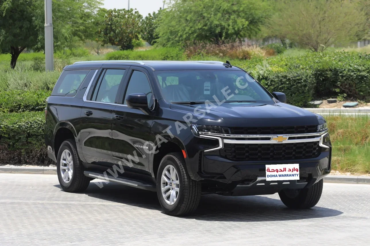 Chevrolet  Suburban  LS  2024  Automatic  0 Km  8 Cylinder  Four Wheel Drive (4WD)  SUV  Black  With Warranty
