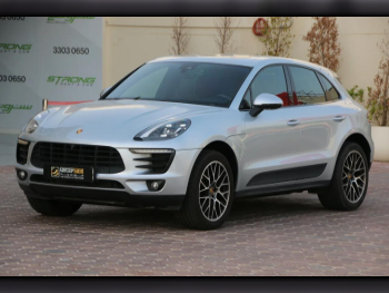 Porsche  Macan  S  2018  Automatic  71,510 Km  4 Cylinder  Four Wheel Drive (4WD)  SUV  Silver