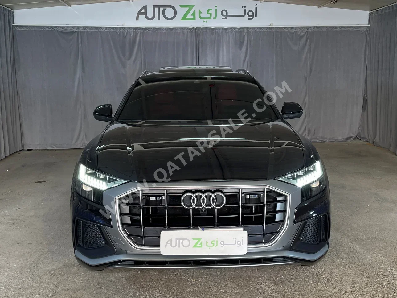 Audi  Q8  S-Line  2019  Automatic  55,000 Km  6 Cylinder  All Wheel Drive (AWD)  SUV  Black