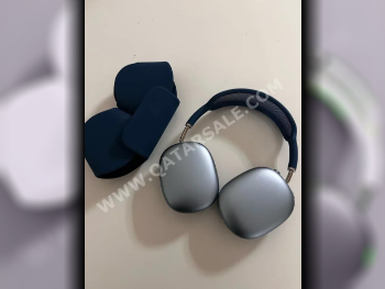 Headset And Speakers - Apple  - Blue  - Wireless  - With Microphone