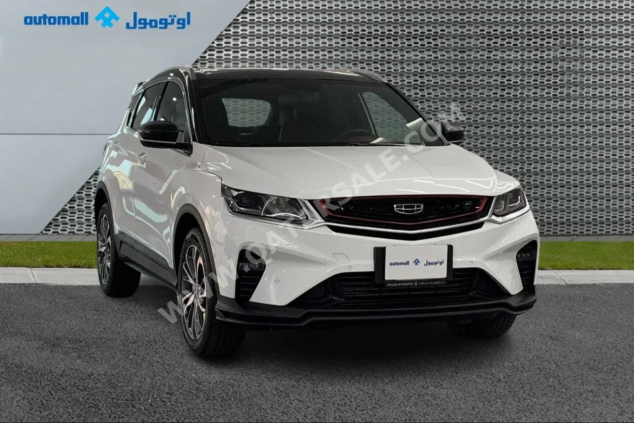 Geely  Coolray  2022  Automatic  40,614 Km  4 Cylinder  Front Wheel Drive (FWD)  SUV  White  With Warranty
