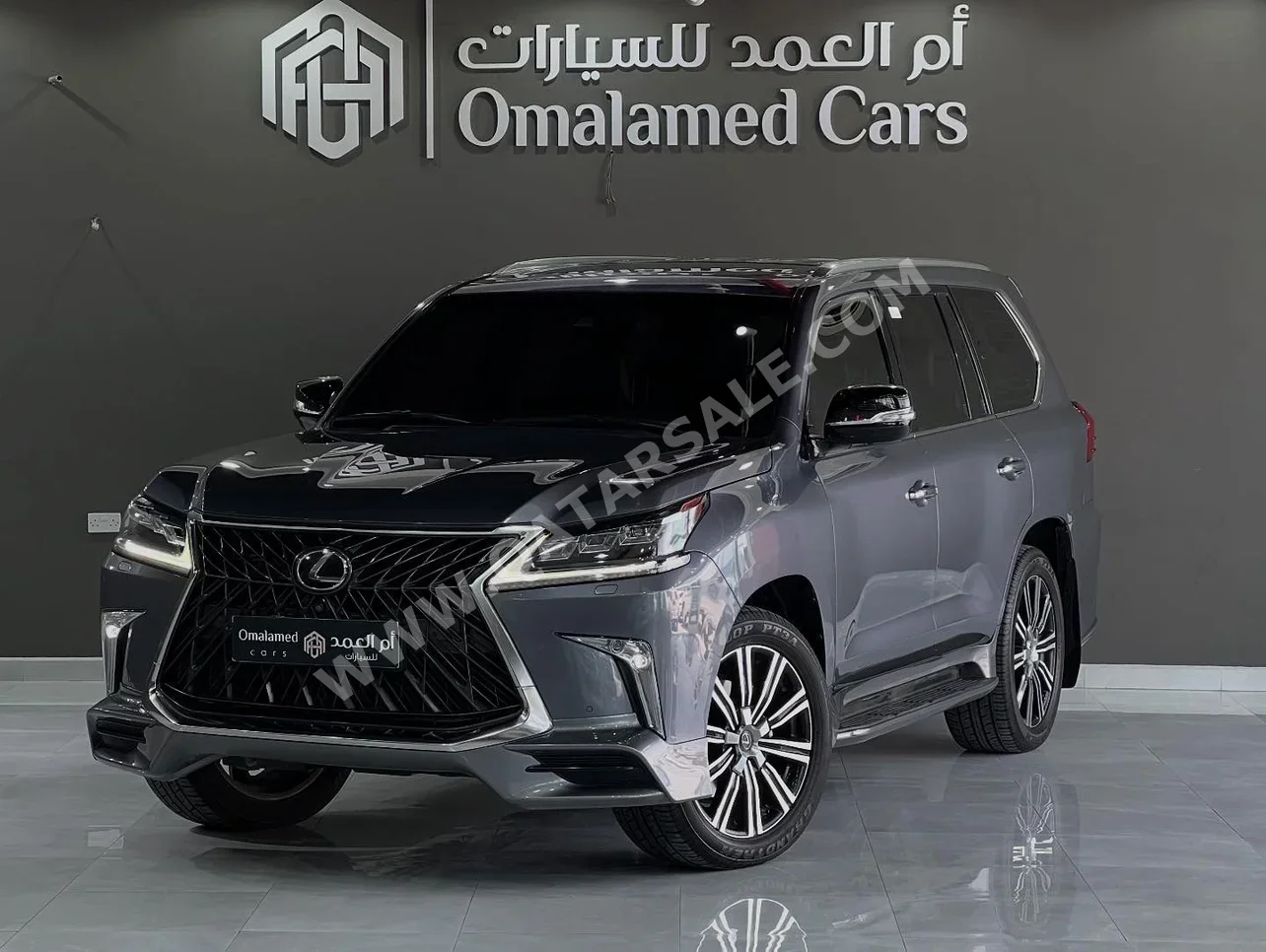 لكزس  ال اكس  570  2020  اوتوماتيك  72,000 كم  8 سلندر  دفع رباعي  اس يو في  رمادي