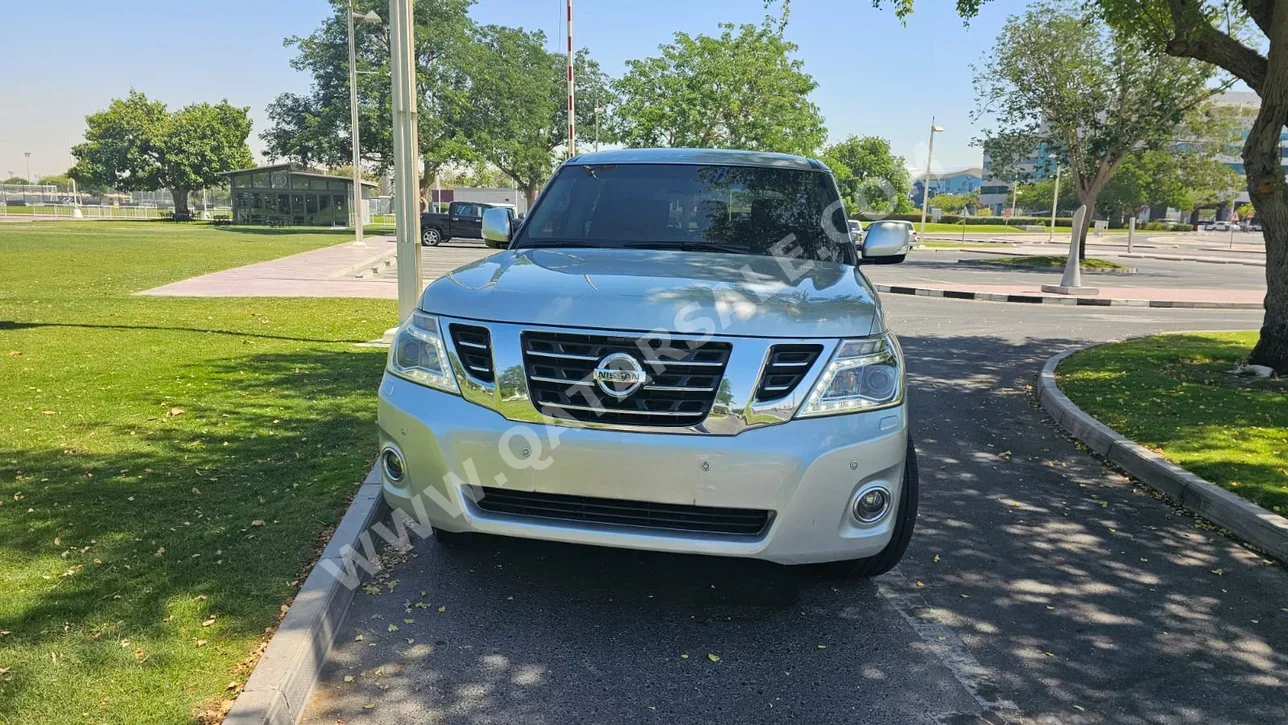 Nissan  Patrol  Titanium  2017  Automatic  235,000 Km  6 Cylinder  Four Wheel Drive (4WD)  SUV  Silver