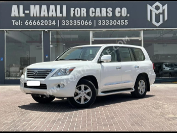 لكزس  ال اكس  570  2009  اوتوماتيك  476,000 كم  8 سلندر  دفع رباعي  اس يو في  أبيض