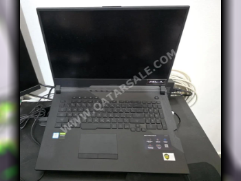 Laptops Asus  - Rog Strix  2020  - Black  - Windows 11  - Intel  - Core i7  -Memory (Ram): 16 GB