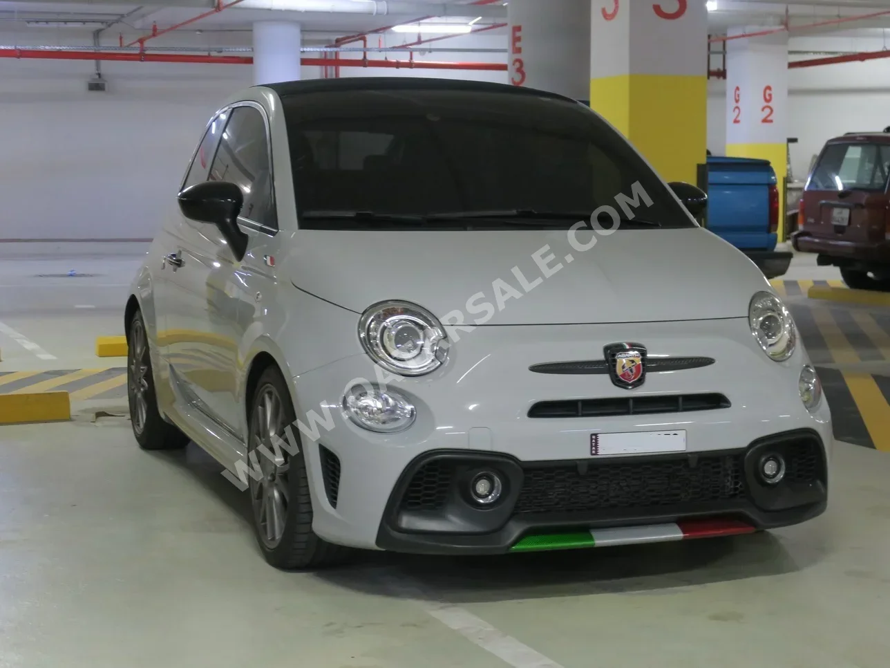 Fiat  595  Abarth  2023  Automatic  9,000 Km  4 Cylinder  Front Wheel Drive (FWD)  Hatchback  Silver