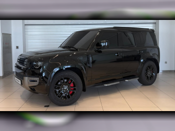 Land Rover  Defender  110  2025  Automatic  20,963 Km  4 Cylinder  Four Wheel Drive (4WD)  SUV  Black  With Warranty