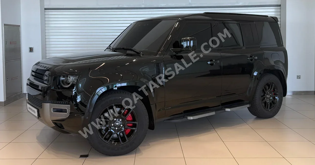 Land Rover  Defender  110  2025  Automatic  20,963 Km  4 Cylinder  Four Wheel Drive (4WD)  SUV  Black  With Warranty