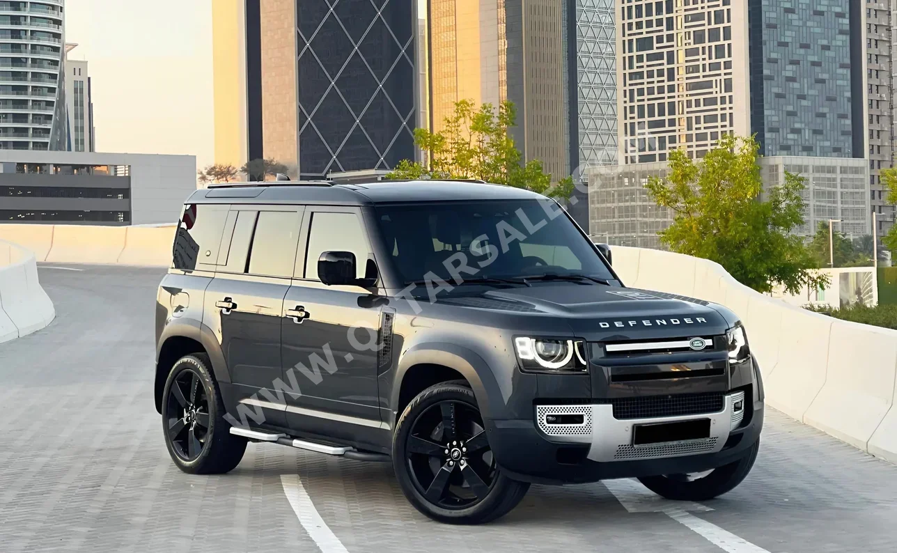 Land Rover  Defender  110 HSE  2023  Automatic  30,000 Km  6 Cylinder  Four Wheel Drive (4WD)  SUV  Gray  With Warranty