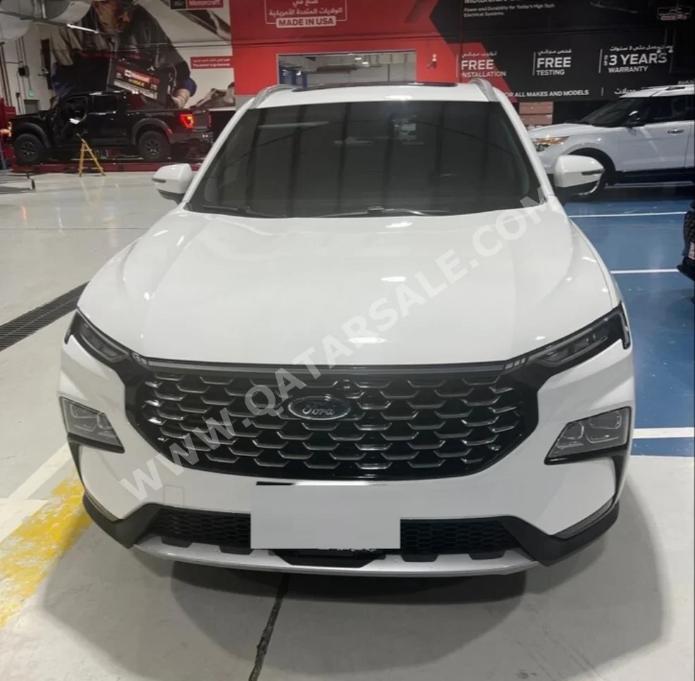 Ford  Territory  2023  Automatic  35,800 Km  4 Cylinder  Front Wheel Drive (FWD)  SUV  White  With Warranty