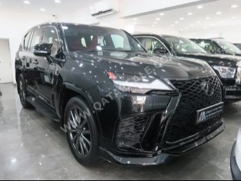 Lexus  LX  600 F Sport  2024  Automatic  39,000 Km  6 Cylinder  Four Wheel Drive (4WD)  SUV  Black  With Warranty