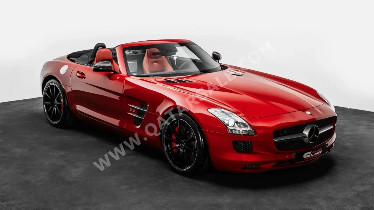 Mercedes-Benz  SLS  Roadster  2012  Automatic  9,847 Km  8 Cylinder  Rear Wheel Drive (RWD)  Convertible  Red