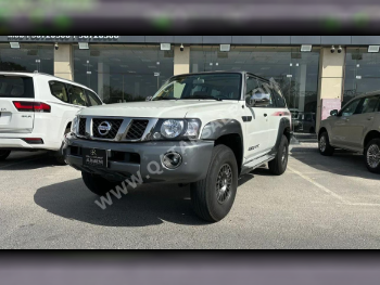 Nissan  Patrol  Super Safari  2024  Manual  10,000 Km  6 Cylinder  Four Wheel Drive (4WD)  SUV  White  With Warranty